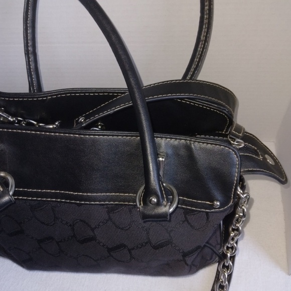 Chap Black Canvas Tote - Picture 4 of 5